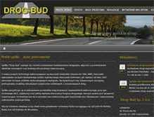 Tablet Screenshot of drog-bud.com.pl